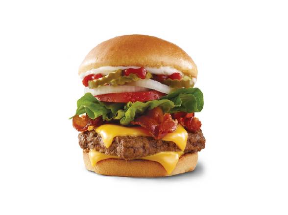 Bacon de luxe simple ¼ lb / Bacon Deluxe ¼ Lb.* Single (Cals: 650)