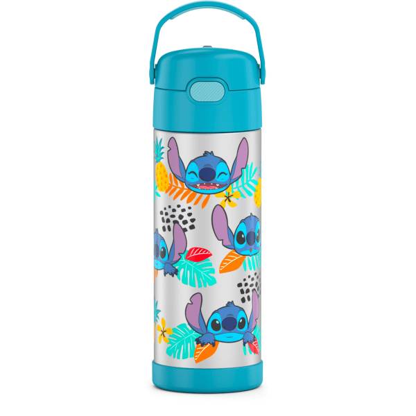 Thermos Funtainer Vacuum Insulated Stainless Steel Water Bottle With Spout, 16 Oz, Teal