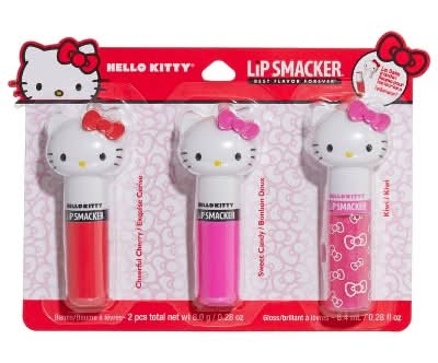 Hello Kitty Lip Smacker, Multicolor (2.6 g, 3 ct)