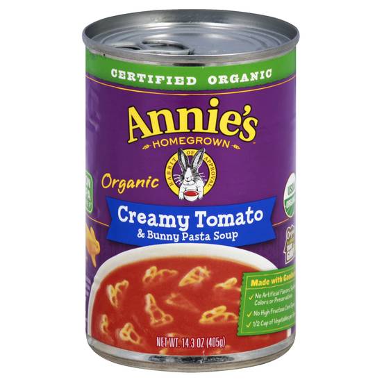 Annie's Organic Creamy Tomato & Bunny Pasta Soup (14.3 oz)