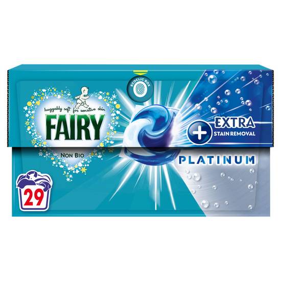 Fairy Non Bio PODS® Washing Liquid Capsules 29 Washes , Platinum