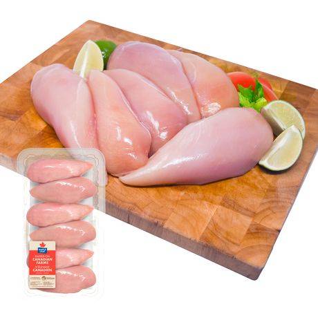 Poitrines de poulet désossées sans peau Maple Leaf