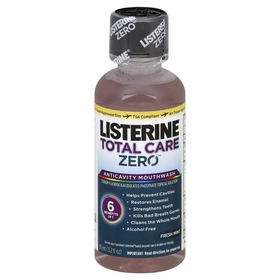 Listerine Total Care Zero Anticavity Mouthwash (fresh mint)