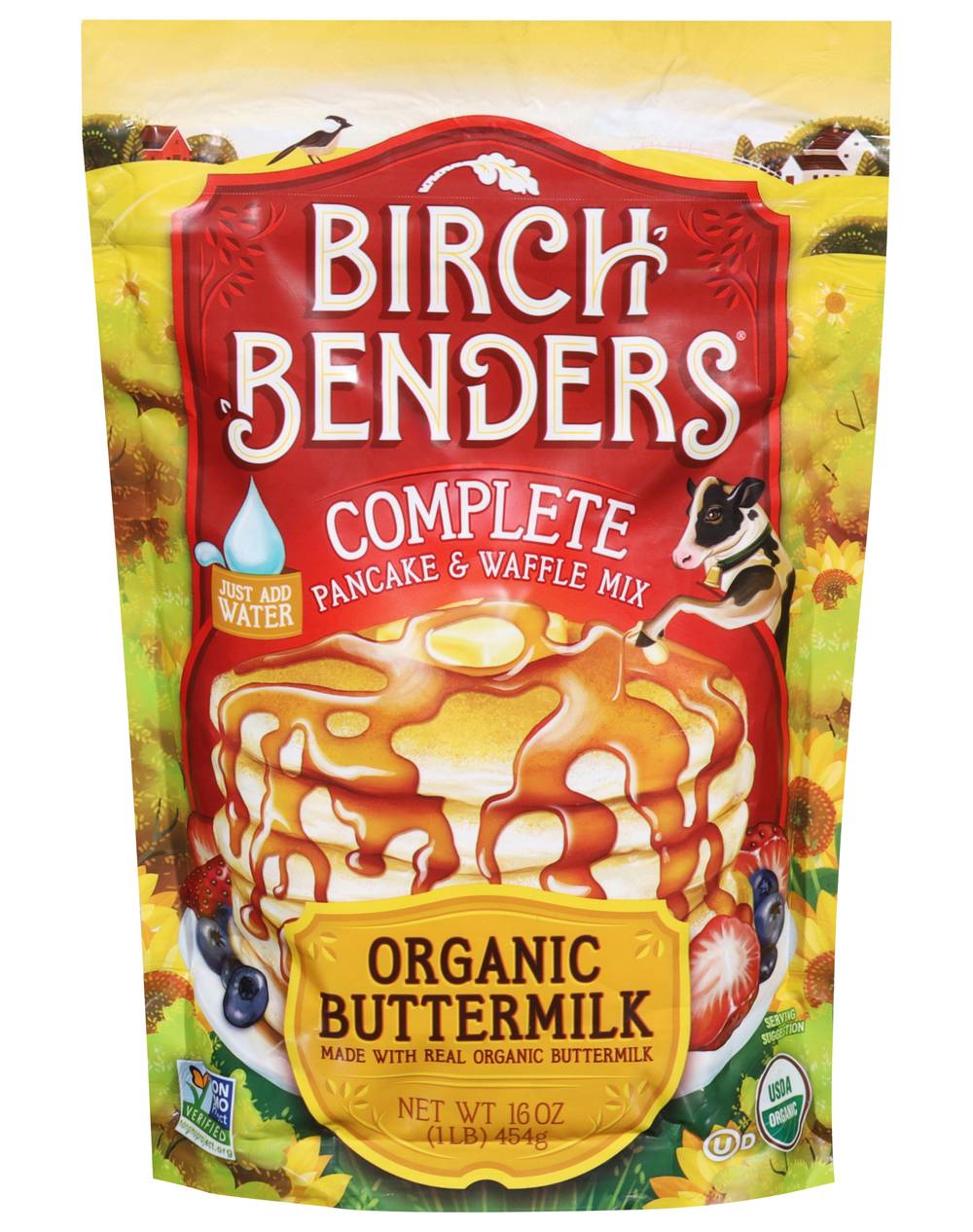 Birch Benders Organic Buttermilk Pancake & Waffle Mix (1 lbs)