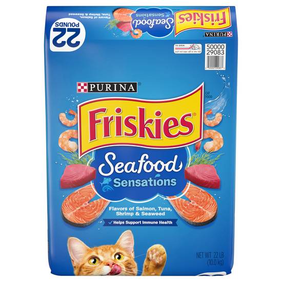 Friskies Seafood Sensations Cat Food (22 lbs)