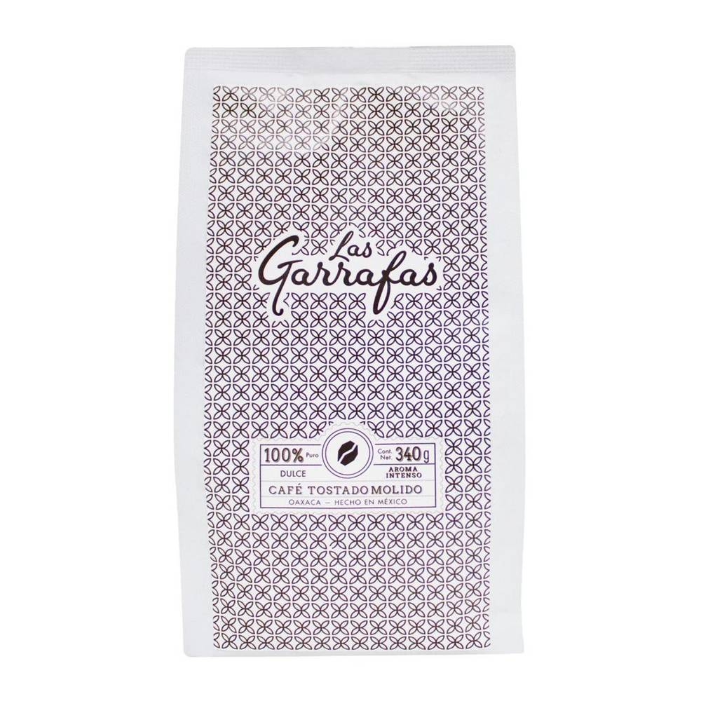 Las Garrafas café tostado molido (340 g)