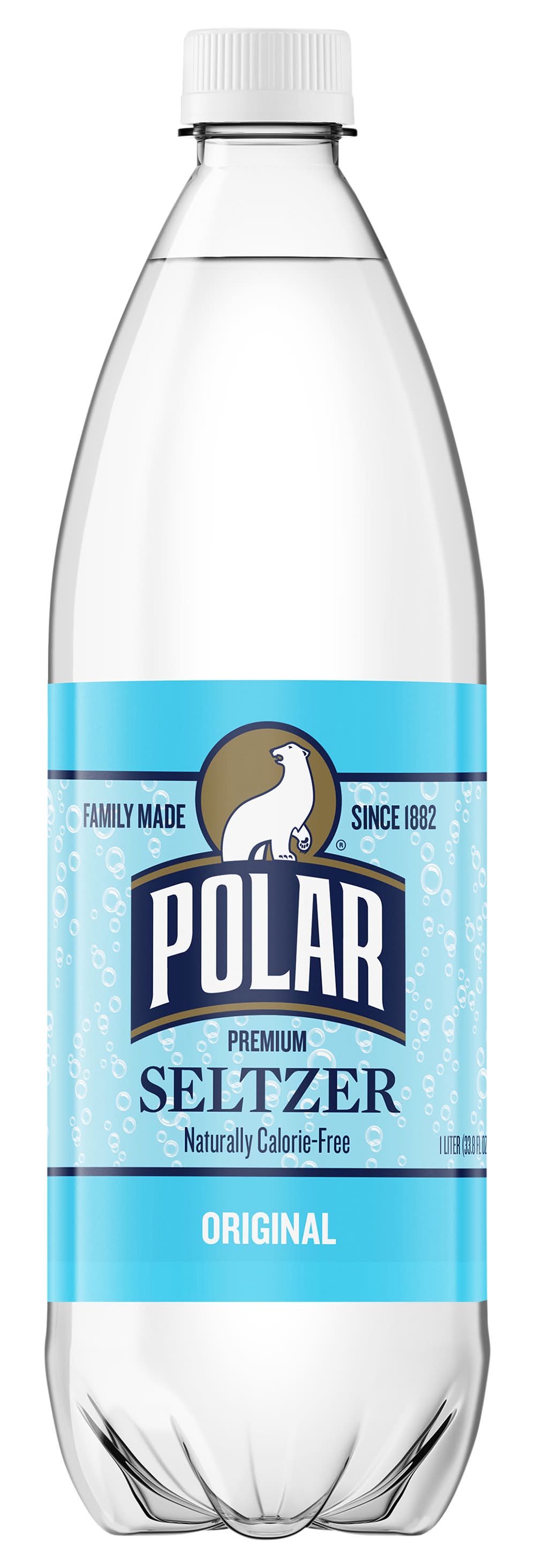 Polar Natural Calorie Free Premium Seltzer (1 L)