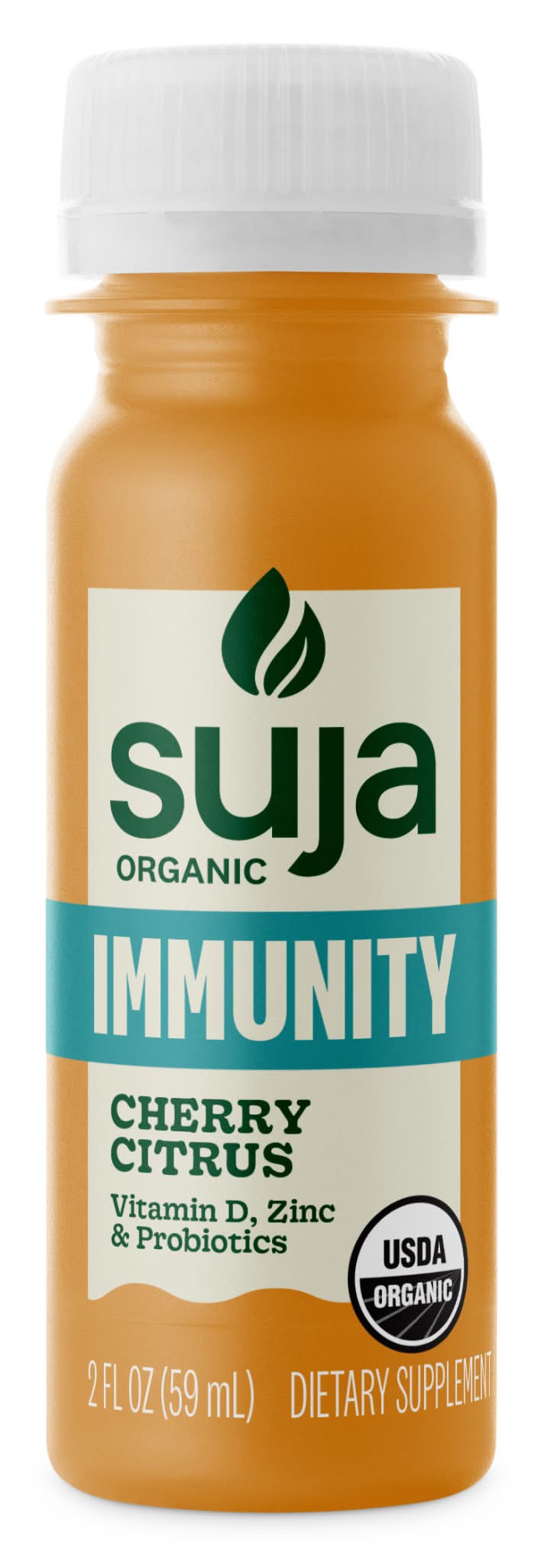 Suja Organic Vitamin D & Zinc Shot With Reishi & Probiotics (2 fl oz)