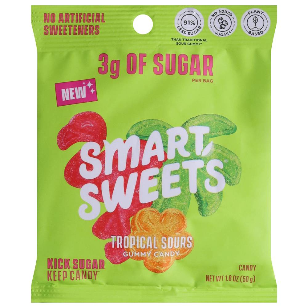 Smartsweets Gummy Candy (tropical sours )