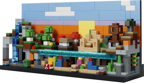 LEGO · Minecraft mini biomes (797 un)