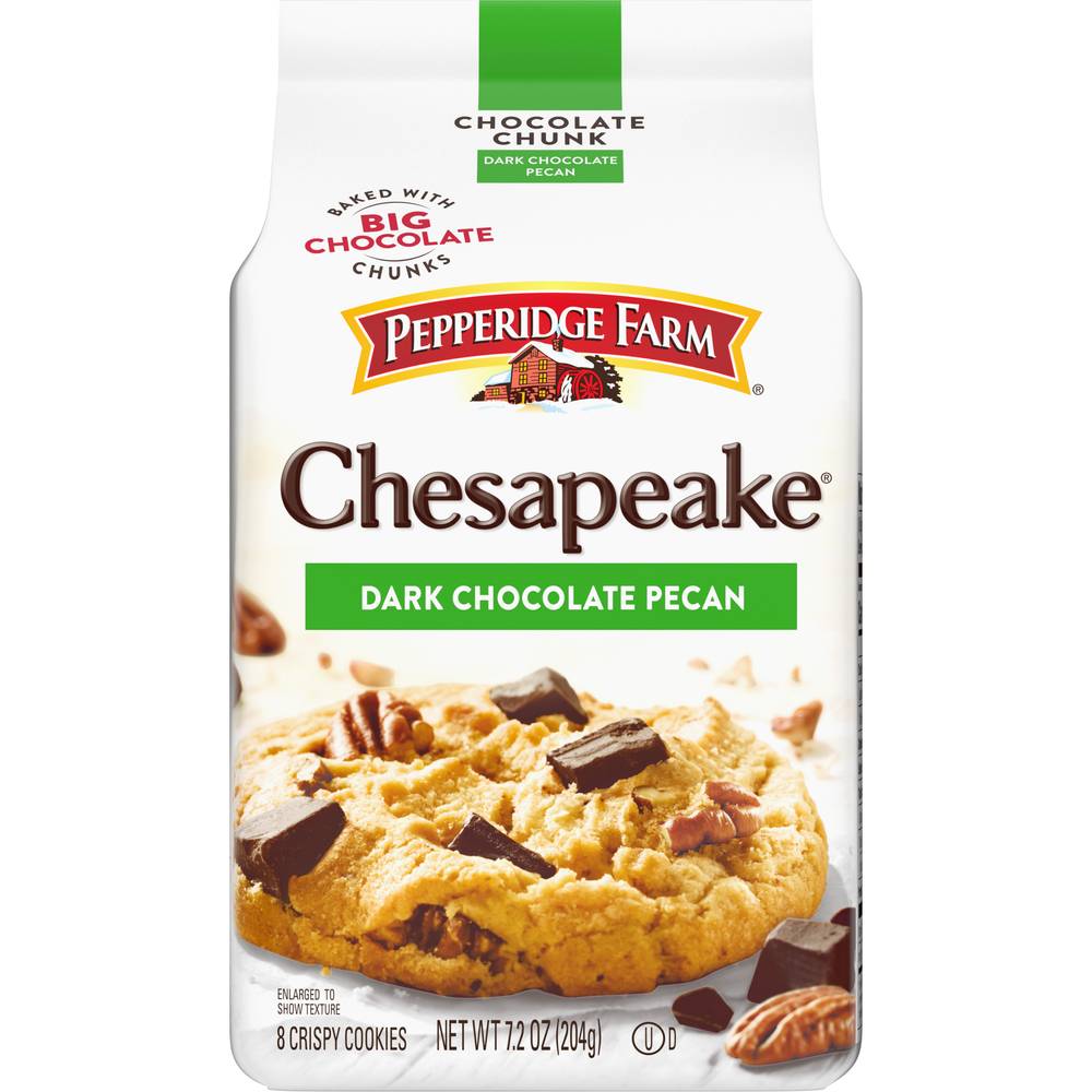 Pepperidge Farm Chesapeake Crispy Dark Chocolate Pecan Cookies (7.2 oz)