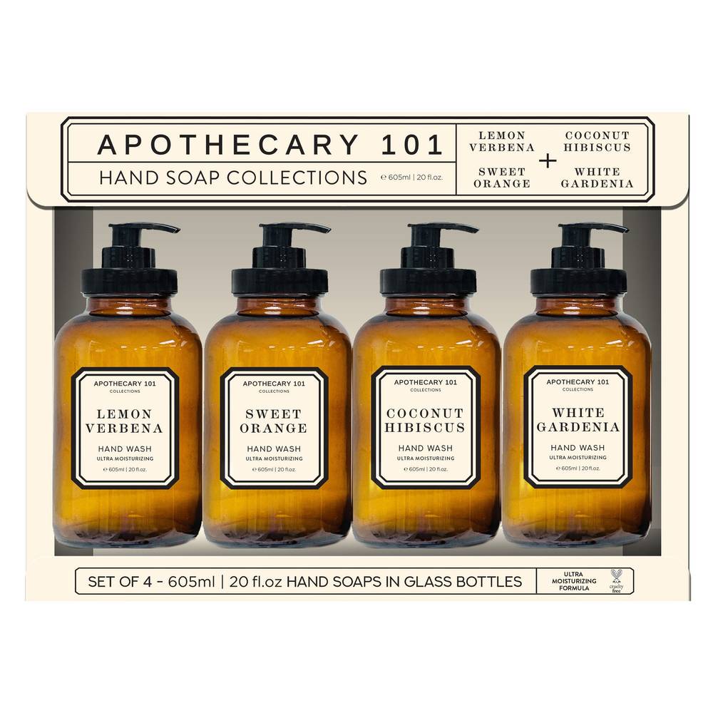 Home & Body Apothecary 101 Hand Soap, 20 fl oz, 4-count