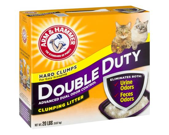 Arm & Hammer · Double Duty Cat Clumping Litter (20 lbs)