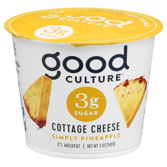 Good Culture Pineapple 2% Milkfat Cottage Cheese