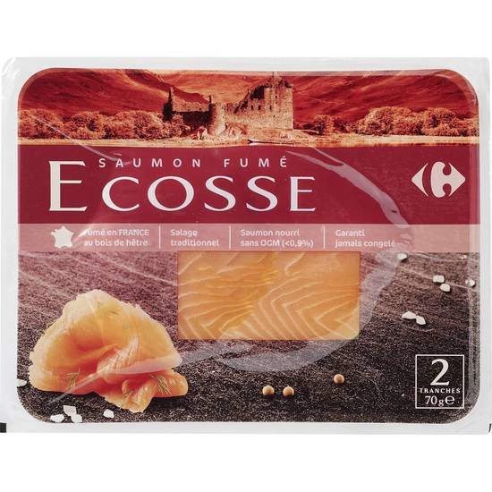 Carrefour Extra - Saumon fumé d'ecosse (2 pièces)