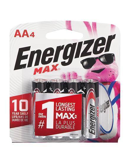 Energizer piles max AA4