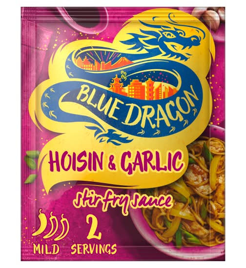 Blue Dragon Hoisin & Garlic Stir Fry Sauce (120g)
