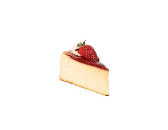Slice Strawberry Cheesecake