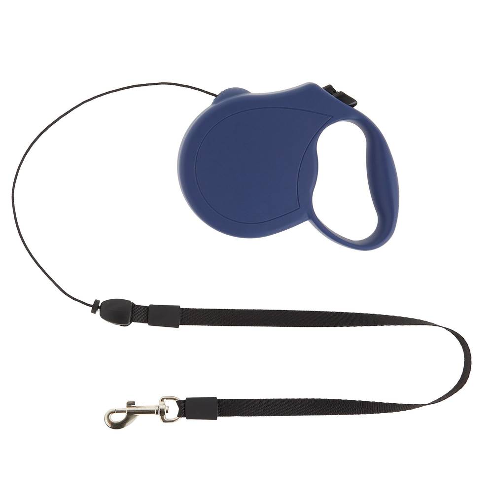 Petsmart Great Choice Retractable Cord Dog Leash (extra small/blue)