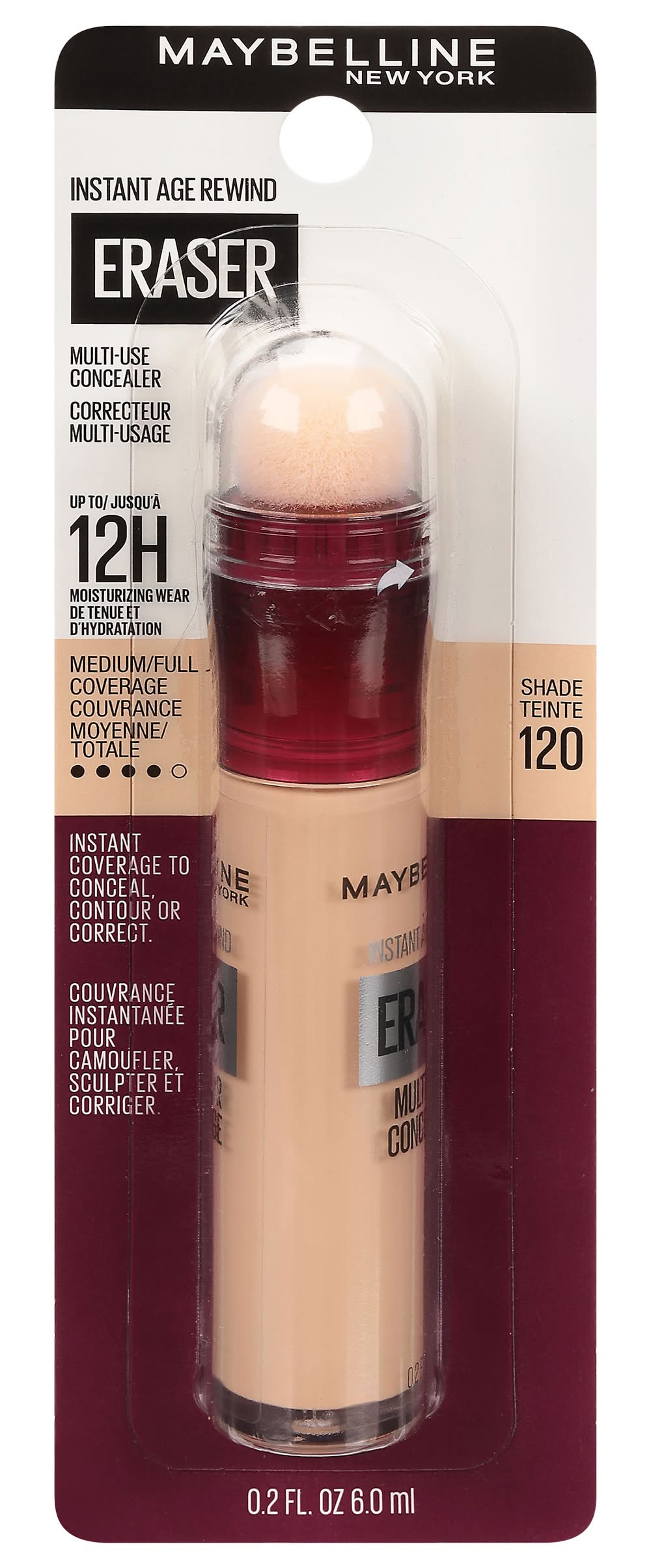 Maybelline Light 120 Instant Age Eraser Dark Circles (0.2 fl oz)