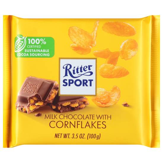 Ritter Sport Milk Chocolate With Cornflakes