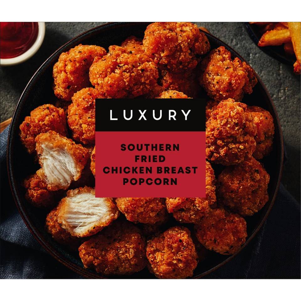 Luxury Southern Fried Popcorn Chicken