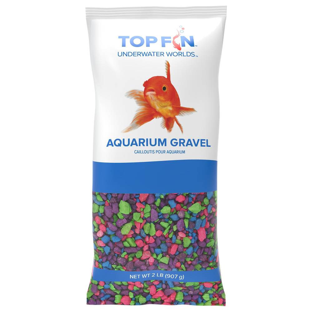 Top Fin® Premium Aquarium Gravel - Mardi Gras Mix (Size: 2 Lb)