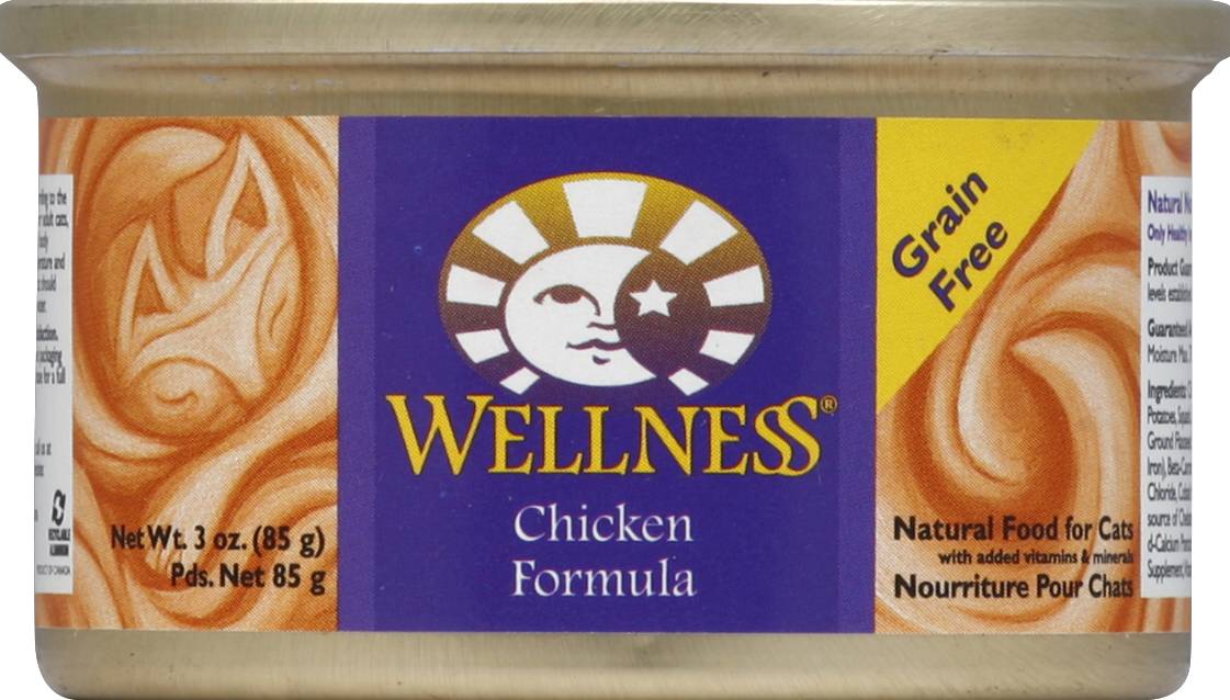 Wellness Grain Free Chicken Formula Cat Food (3 oz)