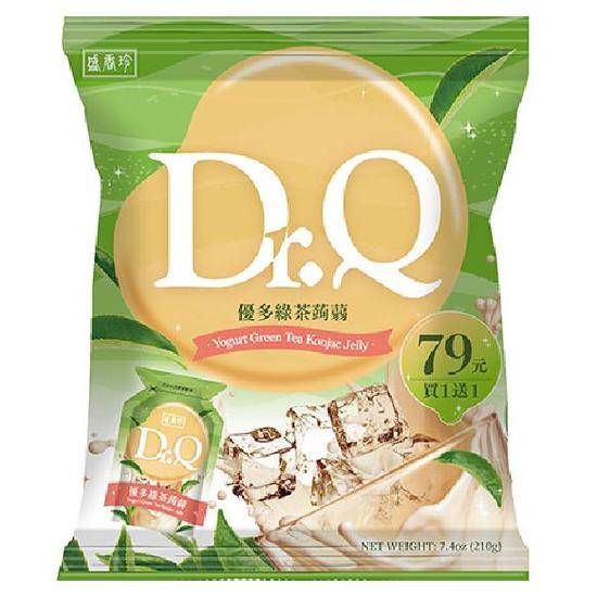 盛香珍Dr.Q優多綠茶蒟蒻210g