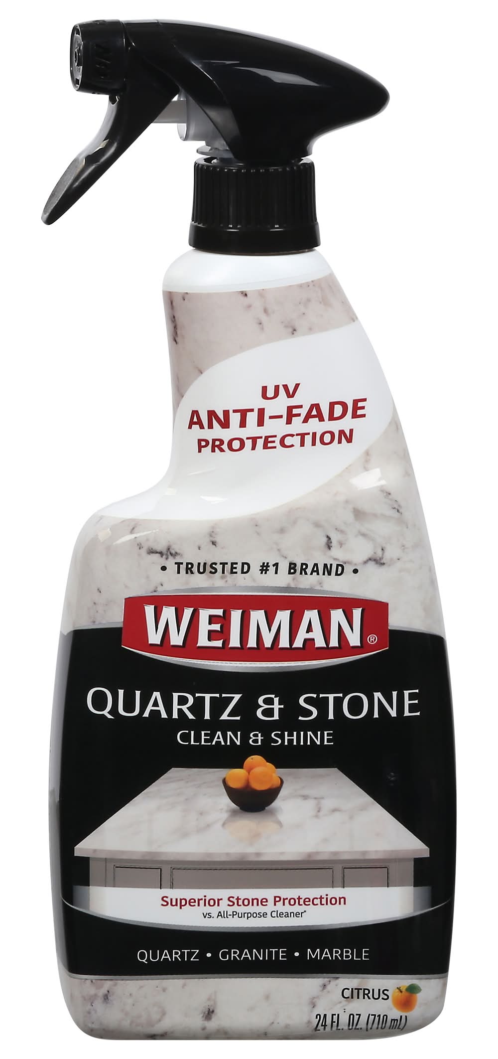 Weiman Clean & Shine Quartz & Stone Protect Citrus Cleaner (24 fl oz)
