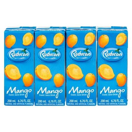 Rubicon Mango Exotic Juice Drink (4 x 200 ml)