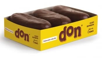 Xuxo bombón relleno sabor crema Don Bimbo 3 ud.