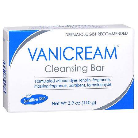 Vanicream Cleansing Bar For Sensitive Skin