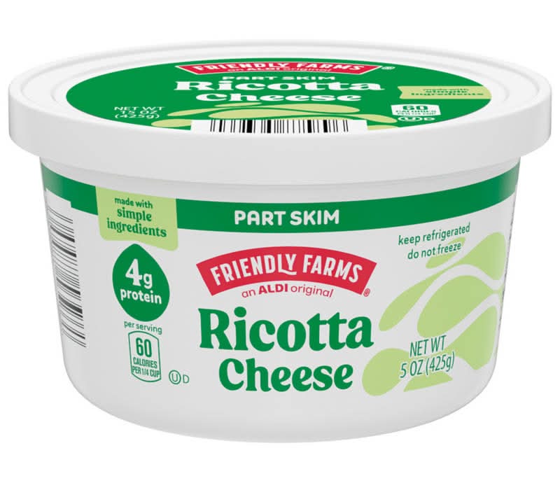 Happy Farms Part Skim Milk Ricotta Cheese (15 oz)