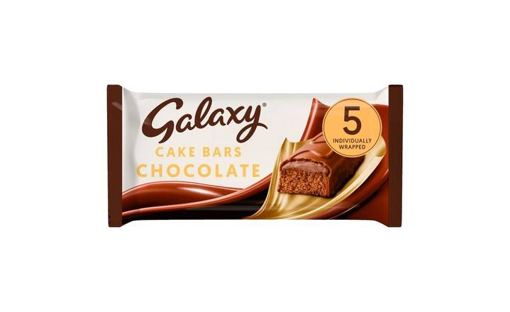Galaxy Chocolate Cake Bars 5's (120647)