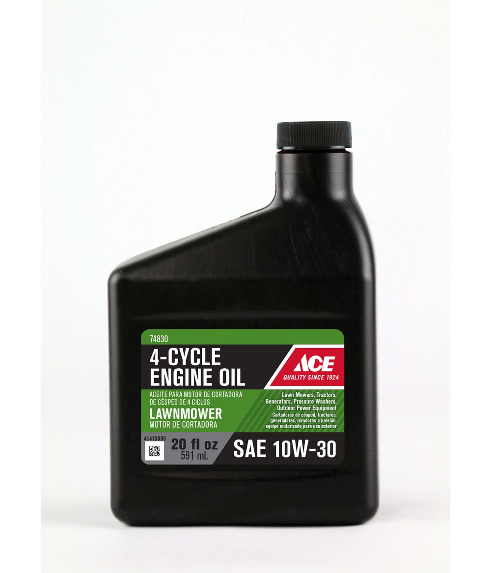 ACE 10W-30 4-Cycle Lawn Mower Motor Oil 20 Oz 1 Pk
