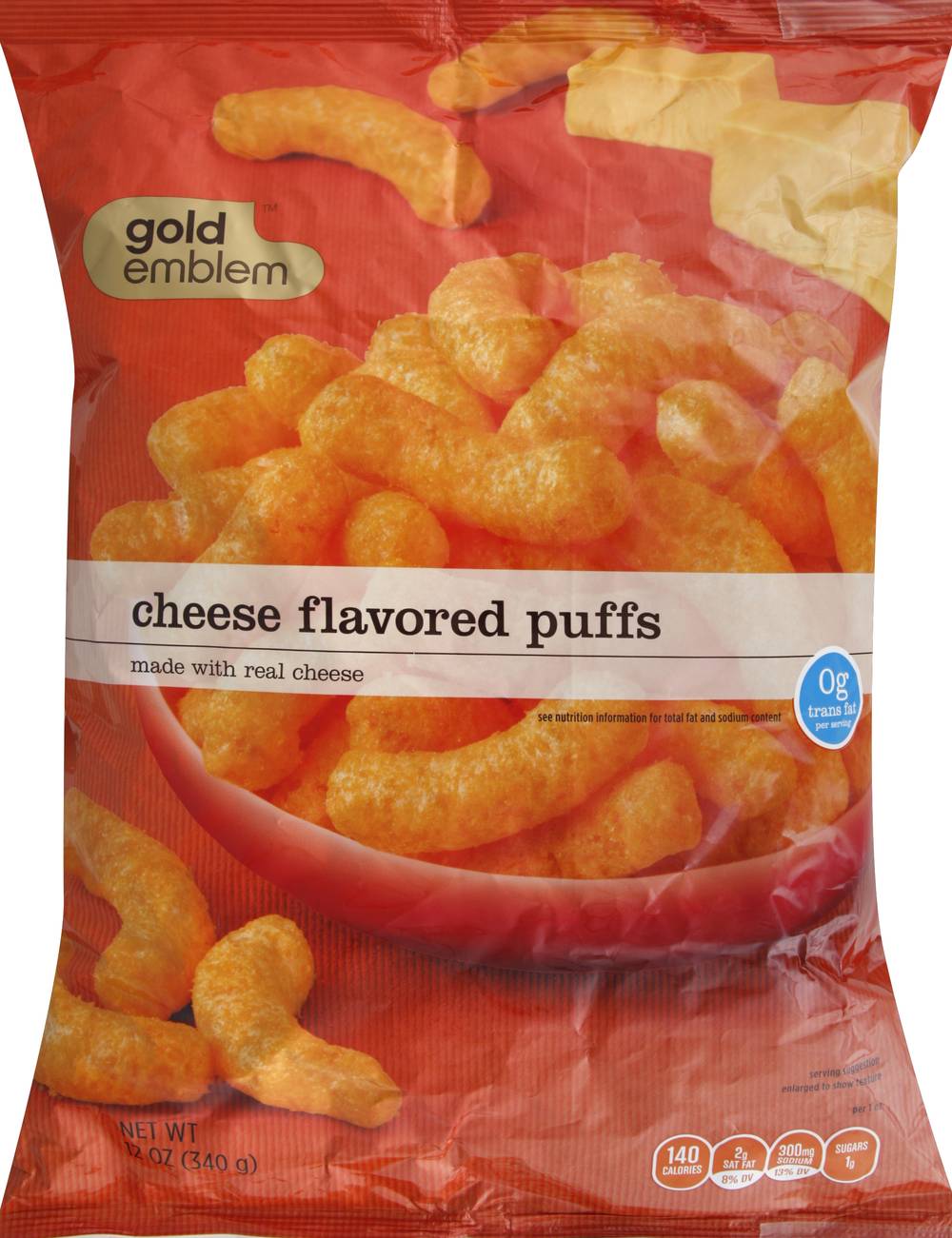 Gold Emblem Puffs, Cheese (12 oz)