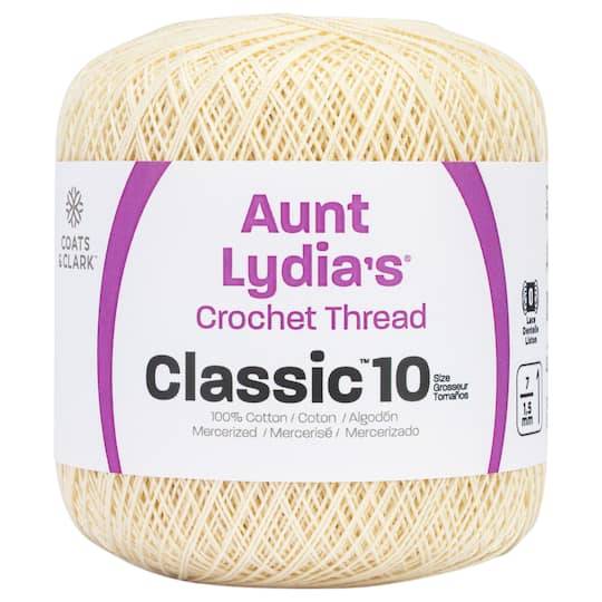 Aunt Lydia'S Size 10 Classic Cotton Crochet Thread