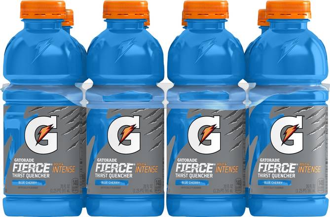 Gatorade Bold & Intense Blue Cherry Thirst Quencher (6 ct, 20 fl oz)