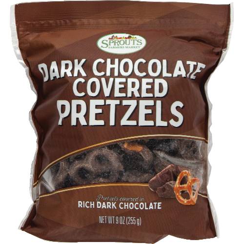Sprouts Dark Chocolate Covered Pretzels