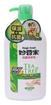 妙管家洗手乳(茶樹)1000g | 1瓶#4710303301228