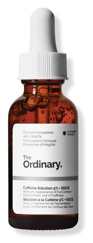 The Ordinary Caffeine Solution 5% + EGCG Depuffing Eye Serum for Dark Circles 1.0 oz