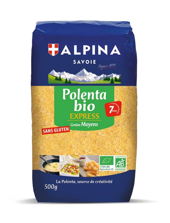 Alpina Savoie - Polenta express bio grains moyens
