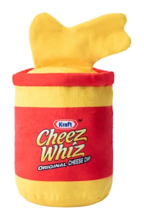 Kraft™ Foodie Plush Dog Toy Cheez Whiz