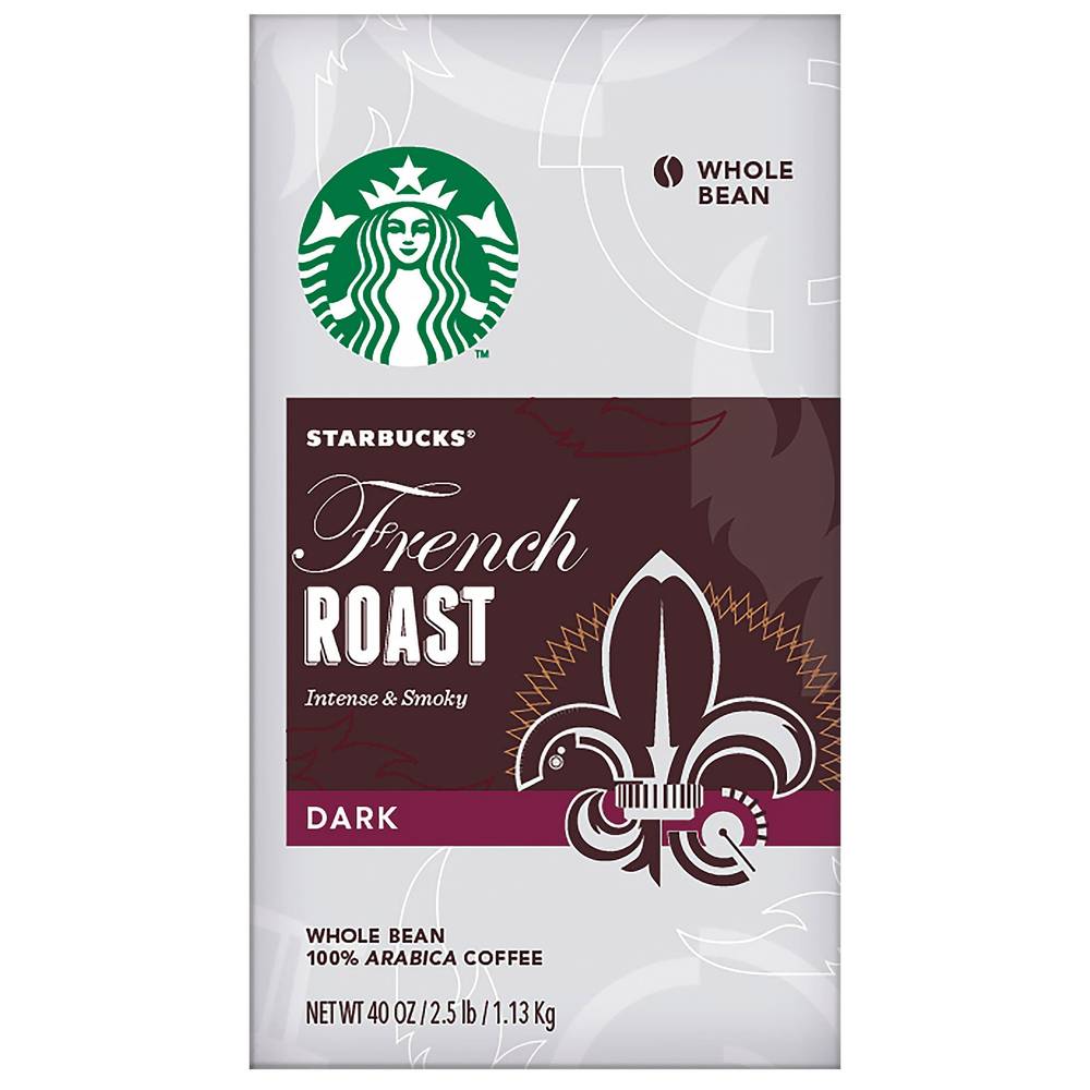 Starbucks French Roast, Whole Bean Coffee, 2.5 lbs