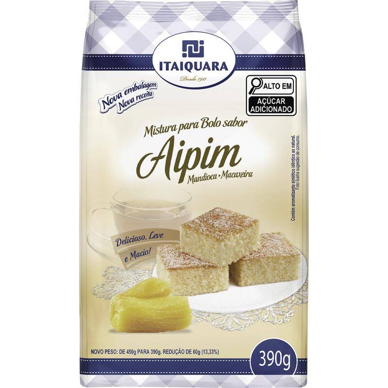 Itaiquara mistura para bolo sabor apim (390 g)