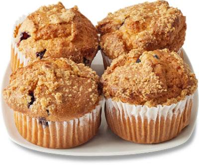 Bistro Blueberry Muffins 4 Count - Each
