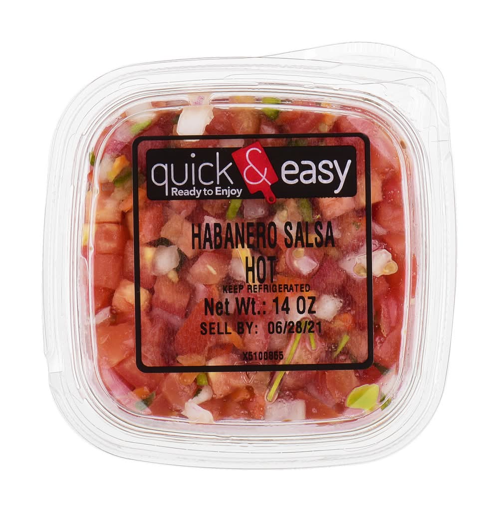 Crazy Fresh Salsa, Habanero (14 oz)