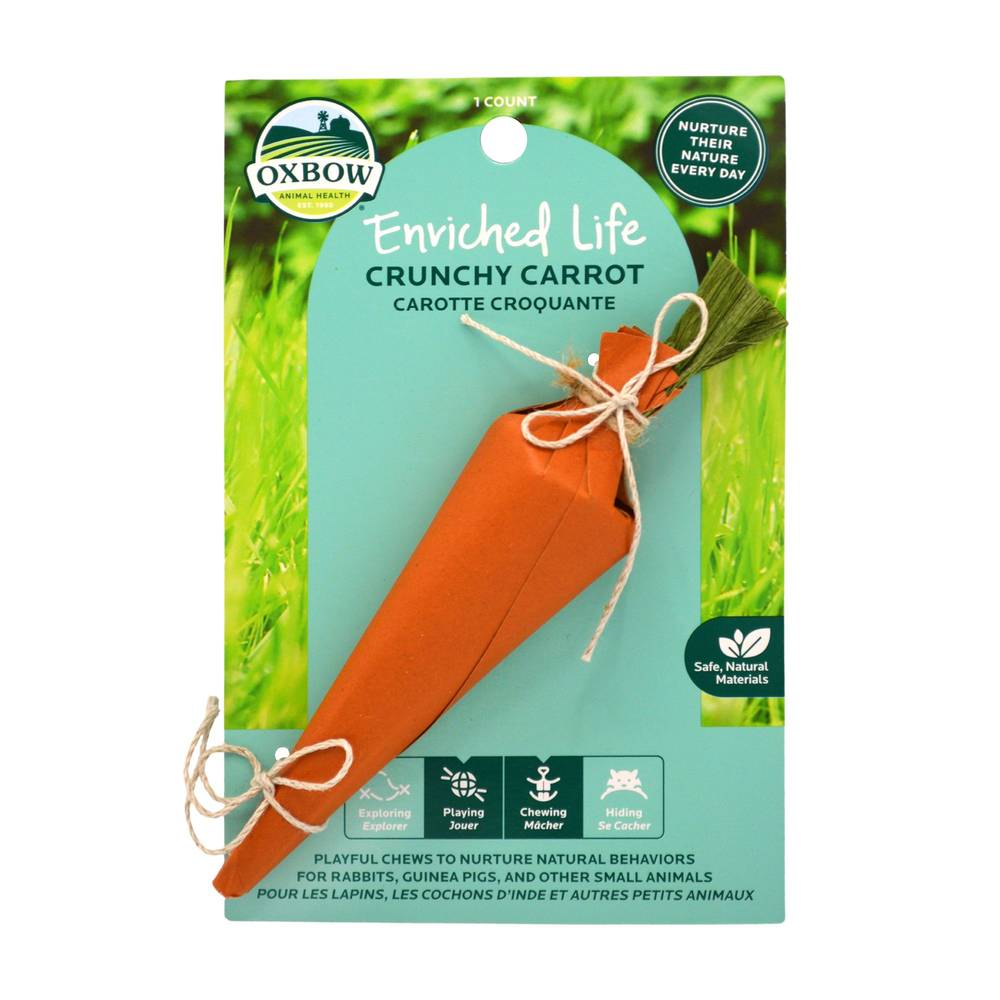 Oxbow Enriched Life Crunchy Carrot Small Pet Chew (4.08 lbs)