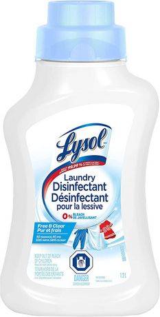 Lysol Laundry Disinfectant, Free & Clear (1.2 L)